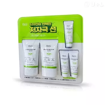 Dr.G Green Mild Up Sun Plus 50mlx2 + 10mlx3 Sun Cream