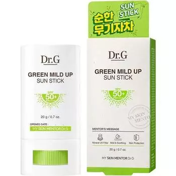 Dr.G Green Mild Up Sun Stick SPF50+ PA++++ корейская косметика