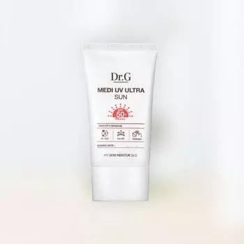 Dr.G Medi UV Ultra Sun SPF50+ PA+++ 50 мл – солнцезащитный крем с высокой степенью защиты для всех типов кожи