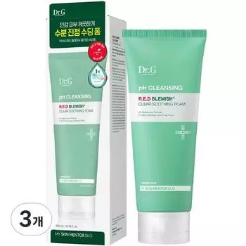 Dr.G Mildly Acidic Red Blemish Clear Soothing Foam, 3 шт., 200мл