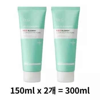 Dr.G Mildly Acidic Red Blemish Clear Soothing Foam, 300ml, 1 piece