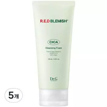 Dr.G Пенка для умывания Red Blemish Cica, 120 мл, 5 шт.