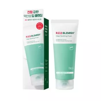 Dr.G pH Acidic Red Blemish Clear успокаивающая пенка 200 мл, 1 шт.