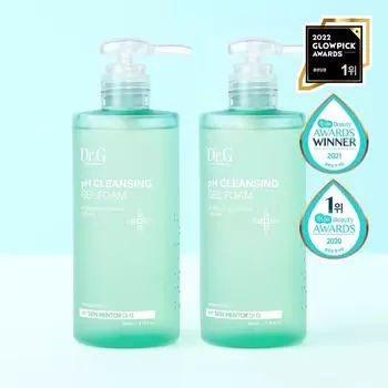 Dr.G pH Cleansing Gel Foam Duo Набор (200мл + 200мл)