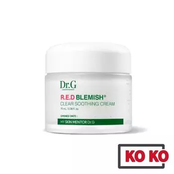 [Dr.G] R.E.D Успокаивающий крем против несовершенств 70 мл