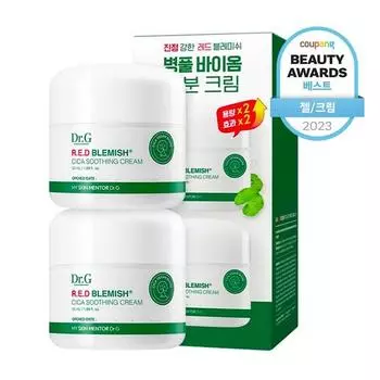 Dr.G Red Blemish Cica Soothing Cream Duo Special Set, 50 мл, 2 шт.