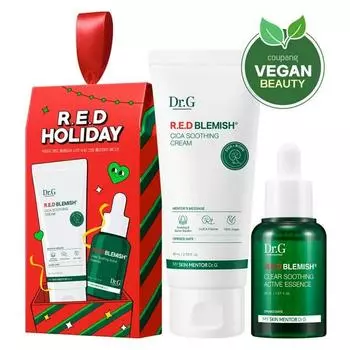 Dr.G Red Blemish Cica Soothing Cream Holiday Edition Set, 110 мл, 1 комплект