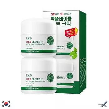 DR.G RED BLEMISH CICA УСПОКАИВАЮЩИЙ КРЕМ 50 мл * 2 шт.
