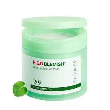 Dr.G Red Blemish Clear Double Grain Pad 60 листов, 1 шт.