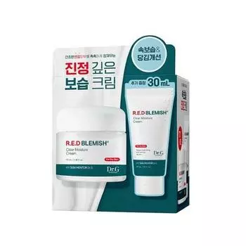 DR.G Red Blemish Clear Moisture Cream 70ml+30ml Special Set 2items
