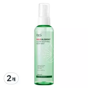 Dr.G Red Blemish Clear Soothing Body Mist, 155ml, 2 units