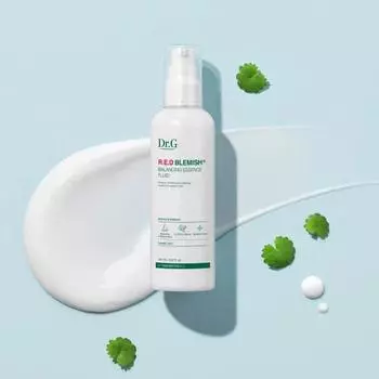 Dr.G RED Blemish Clear Soothing Emulsion 120 мл, Чувствительная и склонная к акне кожа, Успокаивающий, Увлажняющий, Корейская косметика, Kbeauty, образец
