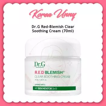 Dr.G Red Blemish Clear Успокаивающий крем 70 мл
