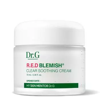 Dr.G Red Blemish Clear Успокаивающий крем 70 мл