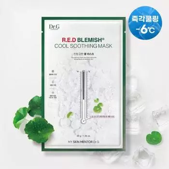 Dr.G Red Blemish Cool Soothing Mask 30г