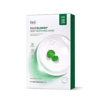 Dr.G Red Blemish Deep Soothing Mask 28 г * 10 шт.