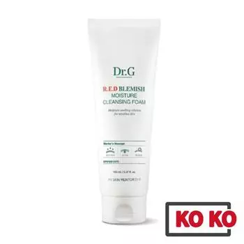 [Dr.G] Red Blemish Moisture Cleansing Foam 150 мл / Очищающее средство для лица