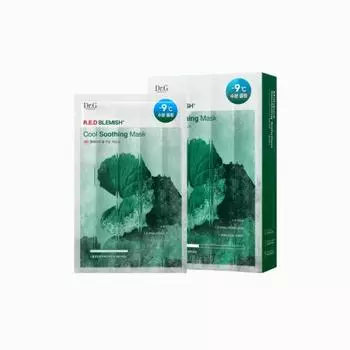 Dr.G Red Blemish Охлаждающая успокаивающая маска, 10 штук 10 pieces, 1 pack