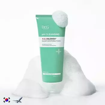 DR.G RED BLEMISH ПРОЗРАЧНАЯ УСПОКАИВАЮЩАЯ ПЕНКА 150мл