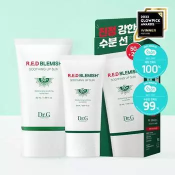 Dr.G Red Blemish Soothing Up Солнцезащитный крем (50мл+20мл)