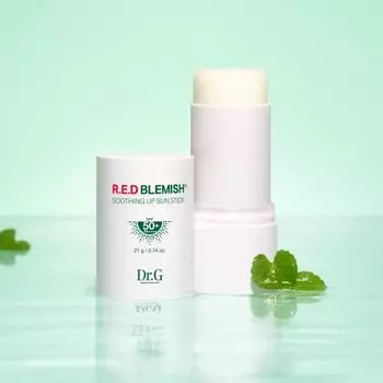 Dr.G Red Blemish Успокаивающий солнцезащитный стик 21 г SPF50+ PA++