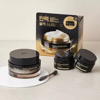 Dr.G Royal Black Snail Cream 50мл+15мл+15мл, 1 набор Популярная корейская косметика