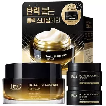 [Dr.G] Royal Black Snail Cream 50мл + Крем 15мл + 15мл [НАБОР]