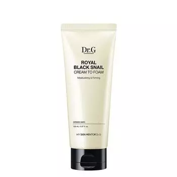 Dr.G Royal Black Snail Cream to Foam 150мл