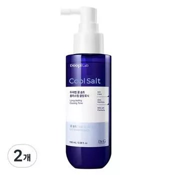 Dr.G Scalp Lab Cool Salt Long Lasting Cooling Tonic, 2 packs, 100ml