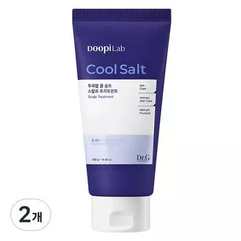 Dr.G Scalp Wrap Cool Salt Scalp Treatment, 2 units, 300g