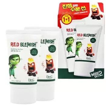 Dr.G Солнцезащитное средство от красных пятен 50 мл x2 SPF50+ PA++++