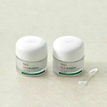 [Dr.G] Успокаивающий крем Red Blemish Clear 2-го поколения, подарочный набор Duo 50 мл