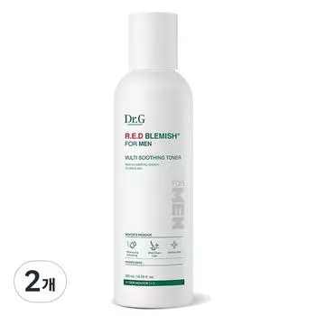 Dr.G Успокаивающий тоник для мужчин Red Blemish, 200 мл, 2 шт.