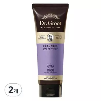 Dr. Groot Hair Loss Intensive Care Multi-Perfection Protein Cream Hair Treatment, 250ml, 2 units