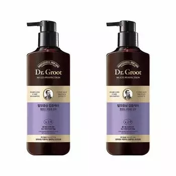 Dr. Groot Multi Perfection Shampoo for Weak Hair Aromatic Herbal Fragrance, 400ml, 2 units