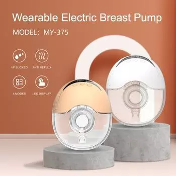 Dr.isla 1200mA Портативный молокоотсос Носимые молокоотсосы Беспроводной молокоотсос Беспроводной автоматический доильный аппарат Безопасность Без BPA розовый