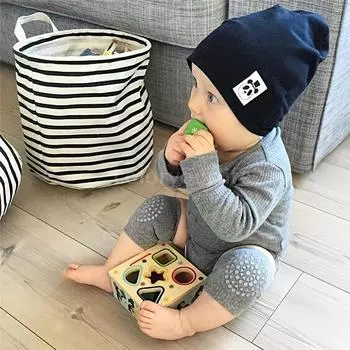 Dr.isla 1 шт. детский наколенник для детей, безопасная подушка для ползания, протектор для младенцев и малышей, защитный наколенник, грелка для ног серый