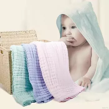 Dr.isla детское хлопковое одеяло 15*40 см муслиновое одеяло мягкое одеяло для новорожденных спящих кукол успокаивающее полотенце нагрудники слюнявчик полотенце белый