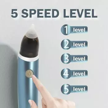 Dr.isla Новый электрический детский назальный аспиратор Электрический очиститель носа Оборудование для чихания Безопасный гигиенический очиститель носа для новорожденных жёлтый