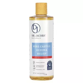 Dr. Jacobs Naturals, Pure Castile Eczema Relief, Body Wash and Shampoo, 16 oz (473 ml)