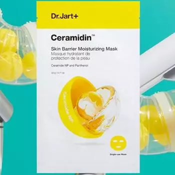 Dr.Jart + Ceramidin Facial Barrier Mask 0,77 унции X 5 масок 5Masks X 1PCS
