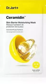 Dr. Jart+ Ceramidin™ Skin Barrier Moisturizing Face Mask Masque Hydratant Aux Cramides TU прозрачный