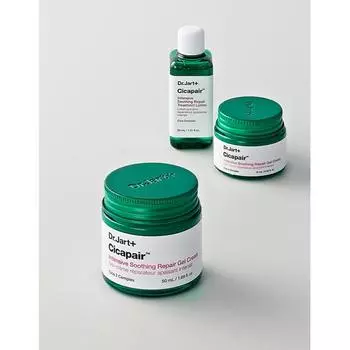 Dr.jart Cicafe Intensive Soothing Repair Gel Cream 50 мл В комплект входит 15 мл гель-крема + 30 мл лечебного лосьона