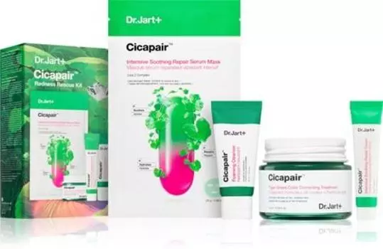 Dr. Jart+ Cicapair™ Redness Rescue Set Coffret Cadeau Peaux Sensibles TU прозрачный