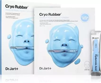 Dr.. Jart+ Cryo Rubber™ with Moisturizing Hyaluronic Acid Sheet Mask TU прозрачный