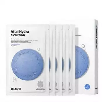 [Dr.Jart+] Dermask Solution 5 тканевых масок (25г х 5) (#Жизненная Гидра)