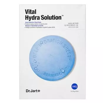 Доктор. Jart Dermask Water Jet Vital Hydra Solution Pack, 5 листов, 2 шт.