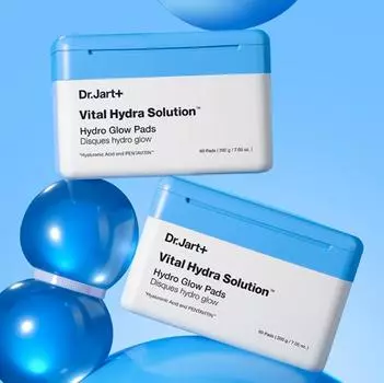 Dr. Jart+ Vital Hydra Solution Hydro Glow Pads 200g, 60 pieces