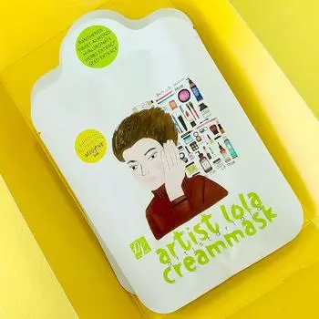 Dr Lola Artist Lola s Крем-маска для лица Тканевая маска 25 мл 5 шт. Упругость против морщин Корея Уход за кожей 25mlX5pcs