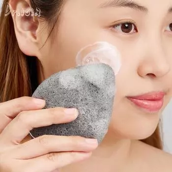 Dr lola Средство для умывания лица Konjak Sponge Natural Konjak Очищающее средство для лица и тела для удаления черных точек Puf 8X11X2cm